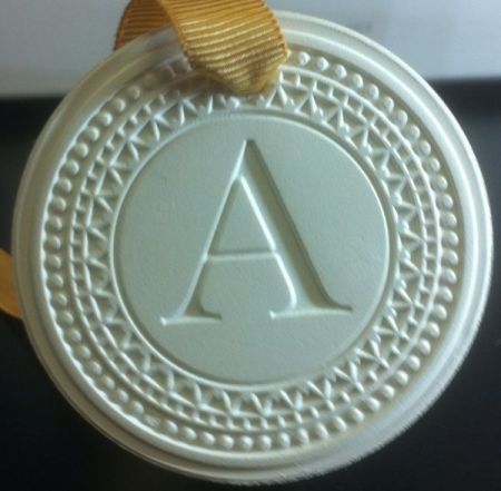 Personalized Ceramic Medallion